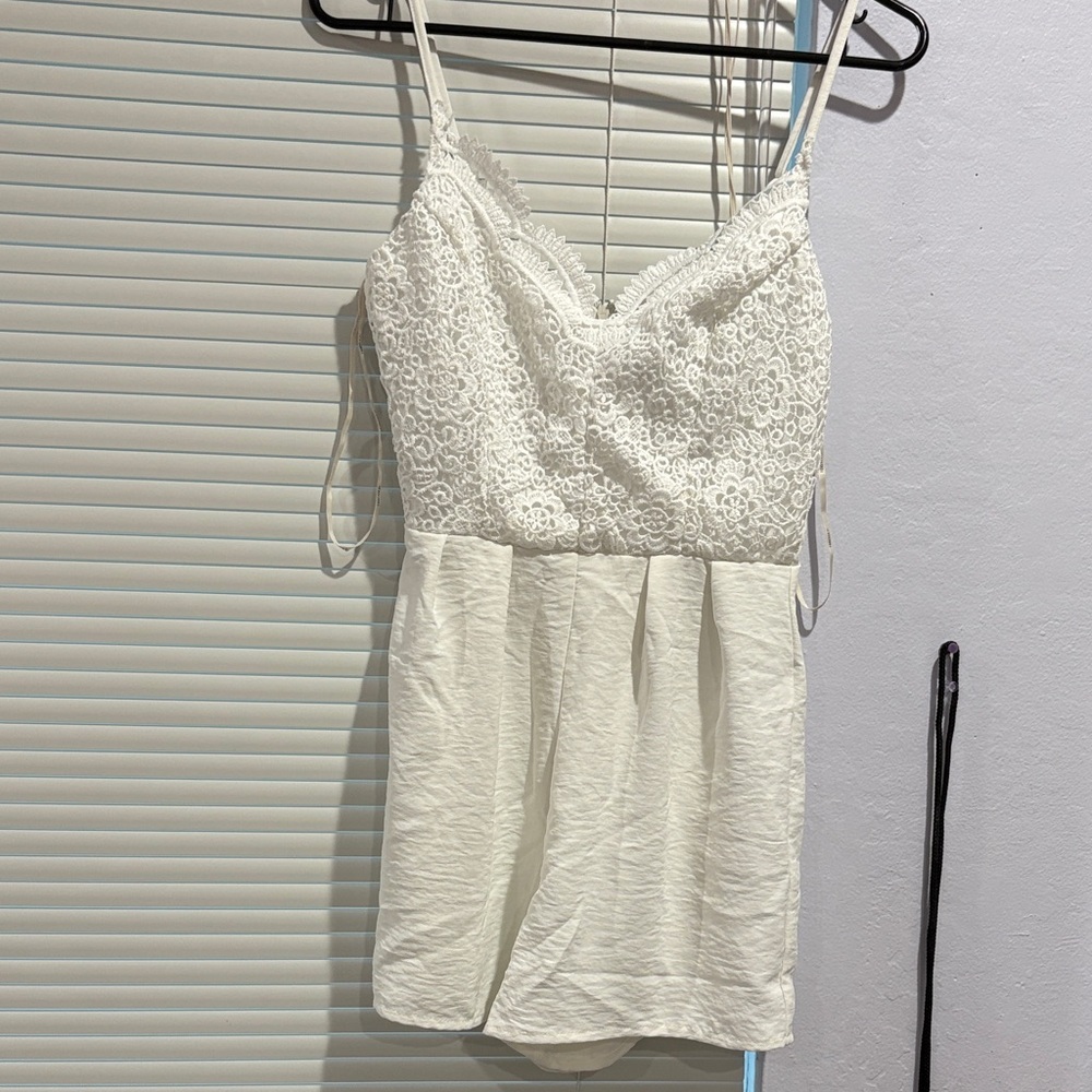 Forever 21 White Lace Dress